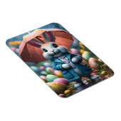 Auch im Regen werden Ostereier versteckt Magneet (Rechterzijde)