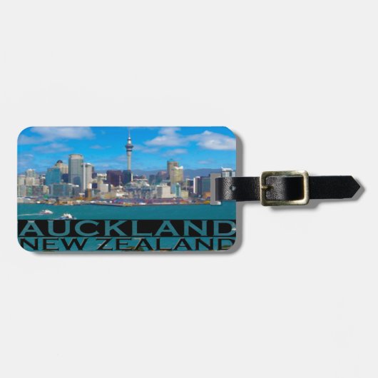 Auckland Bagagelabel (Voorkant horizontaal)