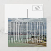 Auckland Briefkaart (Voorkant / Achterkant)