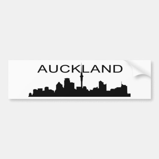 Auckland Bumpersticker (Voorkant)