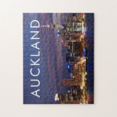 Auckland City Silhouet Legpuzzel (Verticaal)