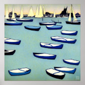 Auckland Harbour - Canvas Art Print (Voorkant)