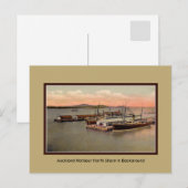 Auckland Harbour, Noordkust Briefkaart (Voorkant / Achterkant)