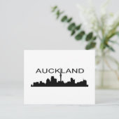Auckland in Silhouette Briefkaart (Staand voorkant)