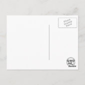 Auckland in Silhouette Briefkaart (Achterkant)