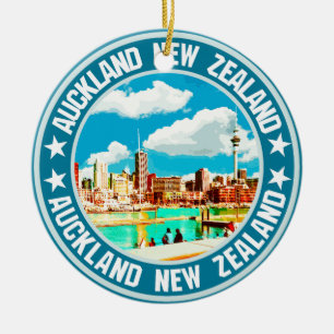 Auckland Keramisch Ornament