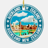 Auckland Keramisch Ornament (Achterkant)