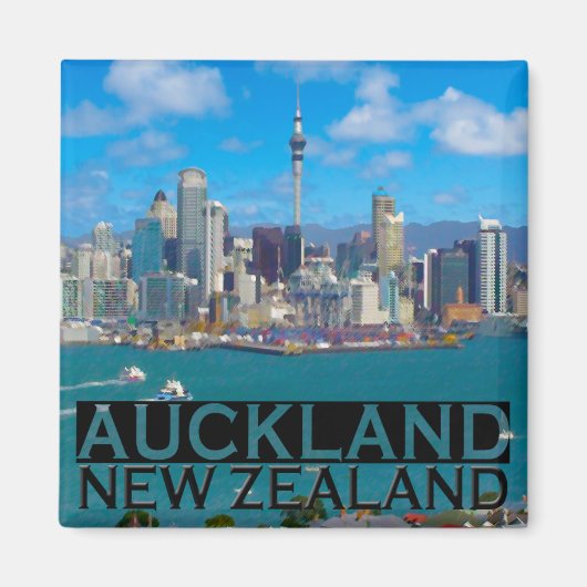 Auckland Magneet (Voorkant)