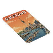 Auckland Marina New Zealand Postcard Magneet (Rechterzijde)