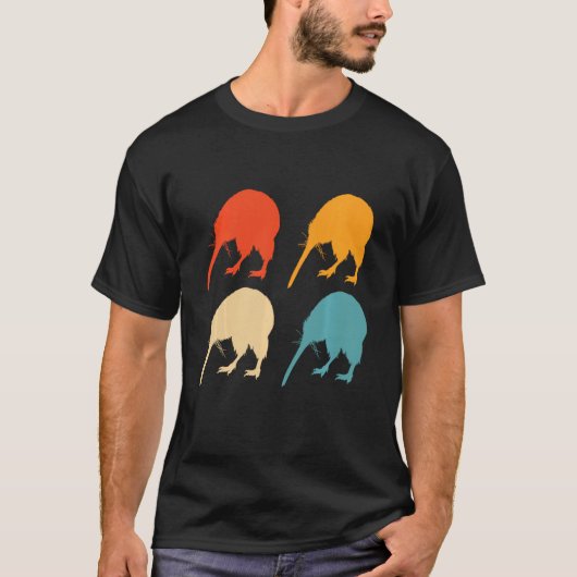 Auckland Mountains Kiwi Pride Nieuw-Zeeland T-shirt (Voorkant)