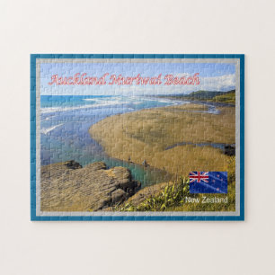 Auckland - Muriwai Beach - Nieuw-Zeeland - Legpuzzel