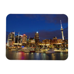 Auckland nachtelijke skyline magneet
