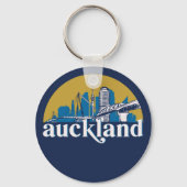 Auckland New Zealand  City Skyline Sleutelhanger (Voorkant)