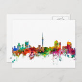 Auckland New Zealand Skyline Briefkaart (Voorkant / Achterkant)