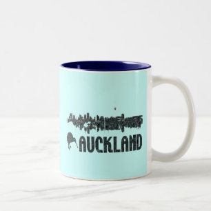 Auckland New Zealand Skyline Coffee Mok