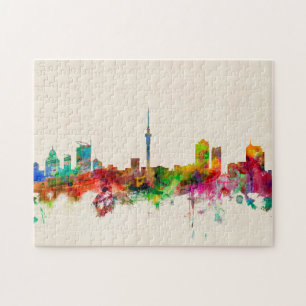 Auckland New Zealand Skyline Legpuzzel