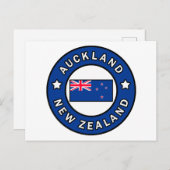 Auckland Nieuw-Zeeland Briefkaart (Voorkant / Achterkant)