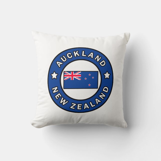 Auckland Nieuw-Zeeland Kussen (Voorkant)