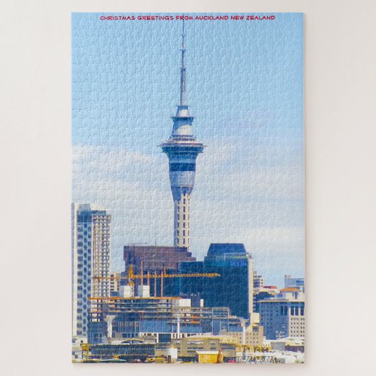 Auckland Nieuw-Zeeland Legpuzzel (Verticaal)