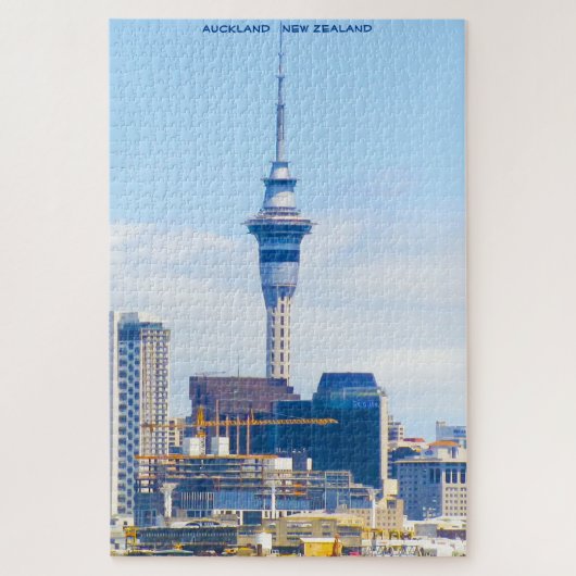 Auckland Nieuw-Zeeland Legpuzzel (Verticaal)