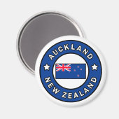 Auckland Nieuw-Zeeland Magneet (Voorkant / Achterkant)