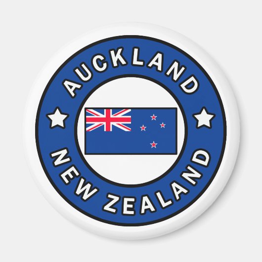 Auckland Nieuw-Zeeland Magneet (Voorkant)