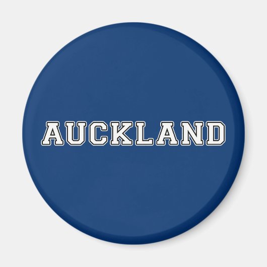 Auckland Nieuw-Zeeland Magneet (Voorkant)