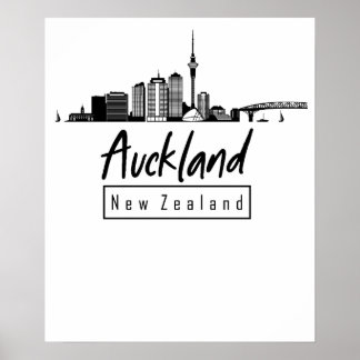 Auckland, Nieuw-Zeeland Poster