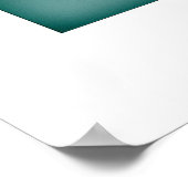 Auckland, Nieuw-Zeeland reisposter Poster (Hoek)