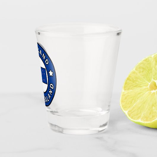 Auckland Nieuw-Zeeland Shot Glas (Rechts)