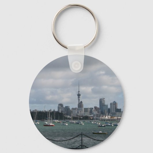 Auckland, Nieuw-Zeeland Sleutelhanger (Voorkant)
