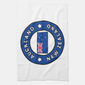 Auckland Nieuw-Zeeland Theedoek (Verticaal)