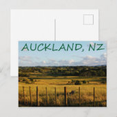 Auckland, Nieuw-Zeelandse postkaart (Voorkant / Achterkant)