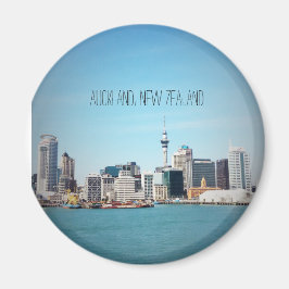 Auckland, Nieuw-Zeelandse skyline Magneet