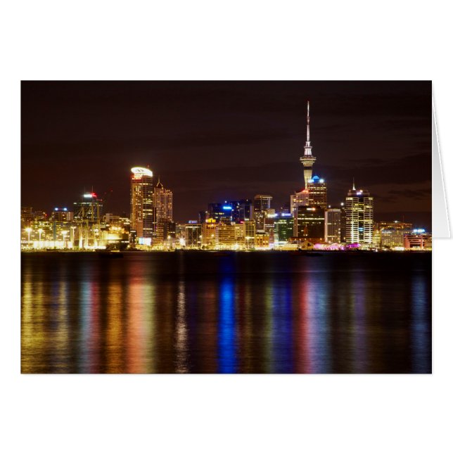 Auckland Night Cityscape (Voorkant Horizontaal)