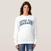Auckland NZ  College Varsity Style Sweatshi Trui (Voorkant volledig)