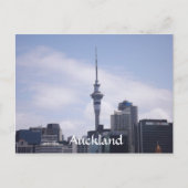Auckland Skyline Briefkaart (Voorkant)
