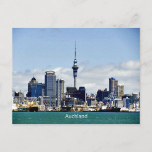 Auckland Skyline Briefkaart