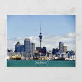 Auckland Skyline Briefkaart (Voorkant)