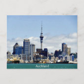 Auckland Skyline Briefkaart (Voorkant)