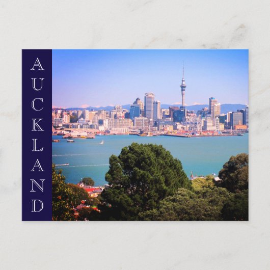 auckland skyline nz briefkaart (Voorkant)