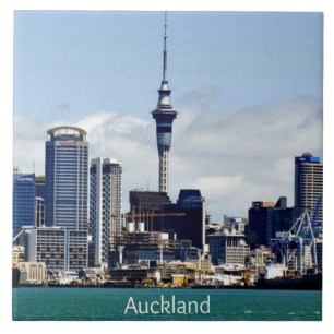 Auckland Skyline Tegeltje