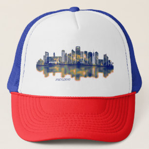 Auckland Skyline Trucker Pet