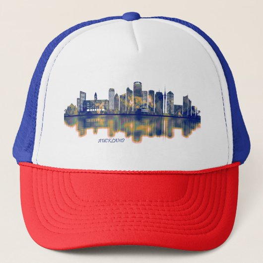 Auckland Skyline Trucker Pet (Voorkant)