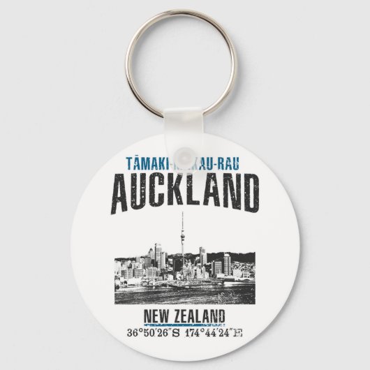 Auckland Sleutelhanger (Voorkant)