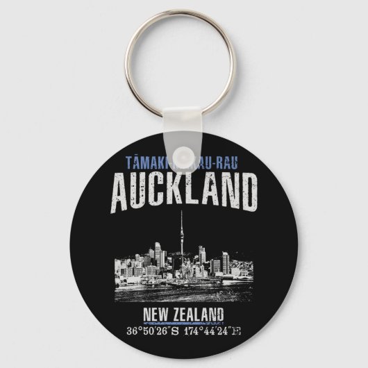Auckland Sleutelhanger (Voorkant)