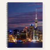 Auckland stadsbeeld notitieboek (Voorkant)
