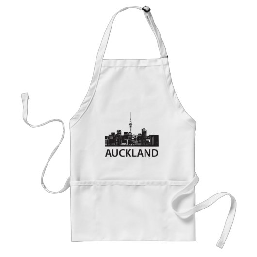 Auckland Standaard Schort (Voorkant)