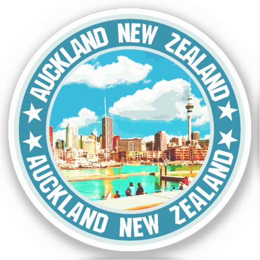 Auckland Sticker (Voorkant)
