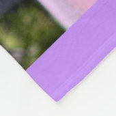 Auckland's Paarse prinsesboom Fleece Deken (Hoek)